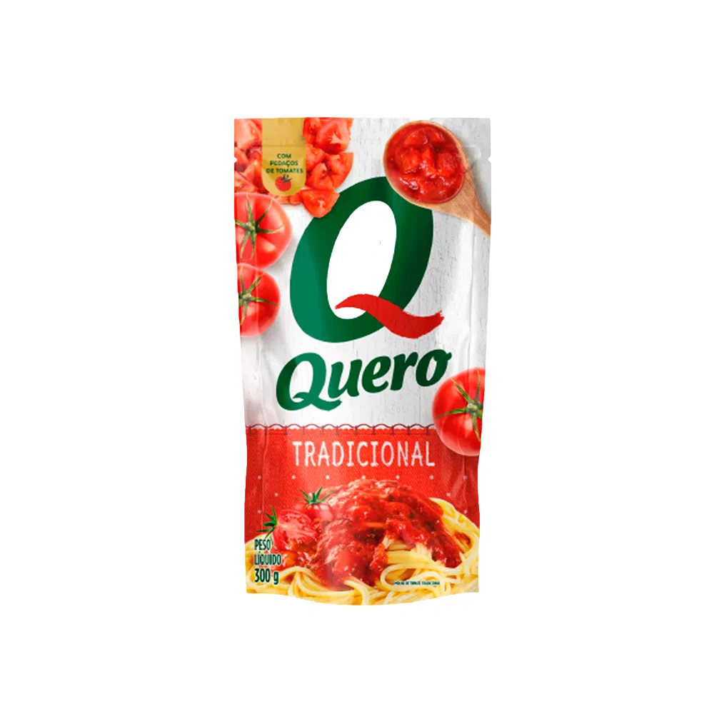 Extrato de tomate Quero Tradicional 300g